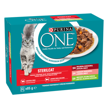 Purina One Sterilcat mezcla sabores 12x85g
