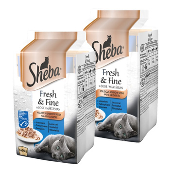 Bolsita Sheba Fresh & Fine 2x(6x50g)
