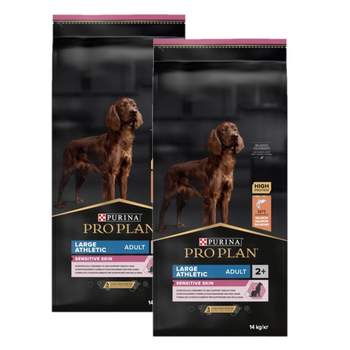 Purina Pro Plan Large Adult Athletic Optiderma Salmón y Arroz 2x14kg