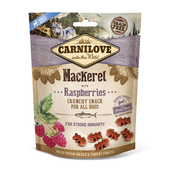 Carnilove Crunchy Snack, caballa y frambuesa 200 g