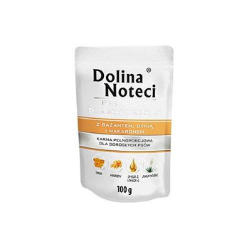 Dolina Noteci Premium para perros pequeños con faisán, calabaza y fideos 10x100g