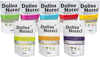 Dolina Noteci PREMIUM mezcla de sabores sin pescado 12x500g