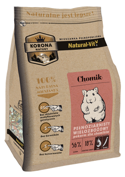 KORONA NATURY Natural-Vit comida para hámster 750g