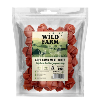 WILD FARM Cubitos de cordero 500g golosinas para perros