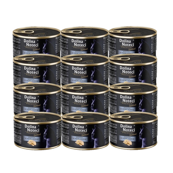 DOLINA NOTECI Premium Esterilizado para gatos rico en pintada 12x185g