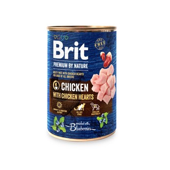 Brit Premium By Nature Pollo con Corazones de Pollo 400g