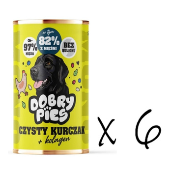 Dobry Pies Pollo 6x400g