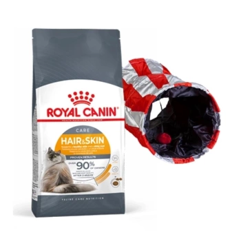 ROYAL CANIN Hair And Skin Care 4kg + ¡Túnel para gatos GRATIS!