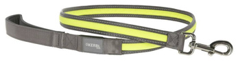KERBL Correa Iluminada Luz y Reflejo Amarillo 120cm