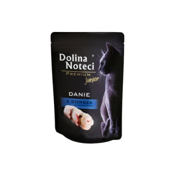 Dolina Noteci Premium Junior Plato de Bacalao con Sardina 85g