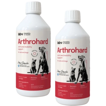 LAB-V Arthrohard 2x500ml Fórmula de apoyo articular para perros y gatos