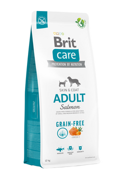 BRIT CARE Grain-free Adult Salmón 2x12kg