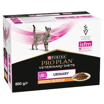 PURINA Pro Plan Veterinary Diets UR Urinary Cat Pavo 10x85g