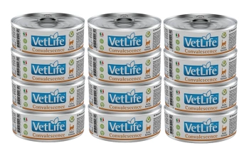 Farmina Vet Life Feline Convalescence 12x85g