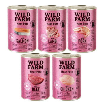 WILD FARM Mezcla de Sabores 5x400g