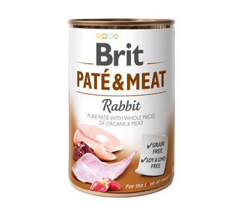 BRIT PATE &amp; MEAT RABBIT 400 g