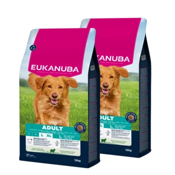 EUKANUBA Adult Large Breed Cordero y arroz 2x12 kg
