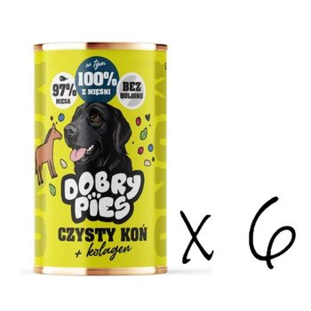 Dobry Pies Carne de caballo 6x400g