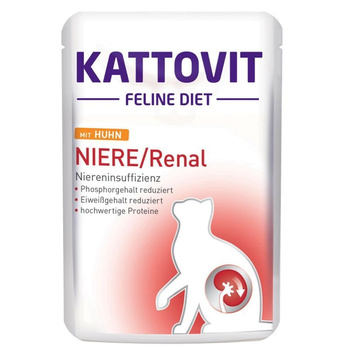 Kattovit Niere/Renal pollo sobre 85g
