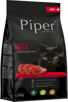 Dolina Noteci Piper Animales con Carne para Gatos 3kg