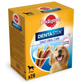 Pedigree DentaStix Dental Treat para perros de 4 meses o más 25kg 4x270g