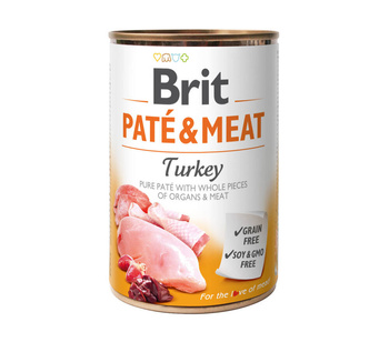 Brit Pate y Carne con Pavo 400g