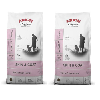 ARION Original Skin & Coat Adult Small 2x7kg