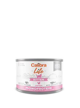 CALIBRA Cat Life Gatito Pollo 12x200g