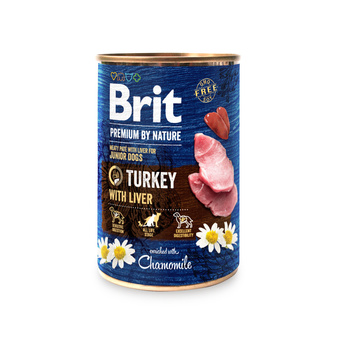Brit Premium By Nature Pavo con Hígado 400g