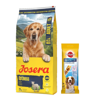 JOSERA Optiness 12,5kg + DentaStix ¡GRATIS!