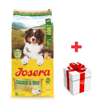 JOSERA Pollo y Arroz 12,5kg + sorpresa para el perro