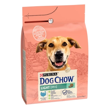 Purina Dog Chow Light Adulto con pavo 2,5kg