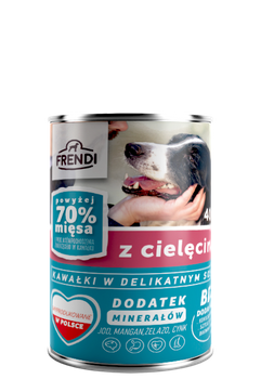 Frendi Trozos en salsa delicada con ternera 400g
