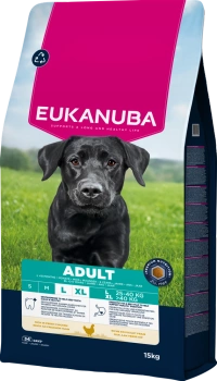 EUKANUBA Pollo Adulto de Razas Grandes 15 kg