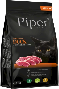DOLINA NOTECI Piper Animales con pato para gatos 3kg
