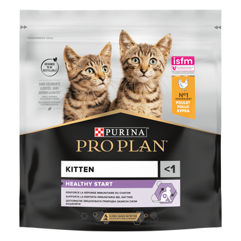 PRO PLAN Kitten Healthy Start Alimento para gatitos rico en pollo 400g