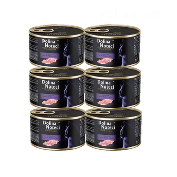 DOLINA NOTECI Premium para gatos rico en conejo 6x185g