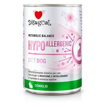 Disugual Veterinary comida húmeda HIPOALERGÉNICA Conejo (adulto) 400g