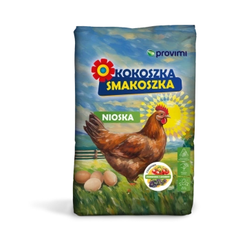 Kokoszka Smakoszka Nioska con tomate y alfalfa 25kg