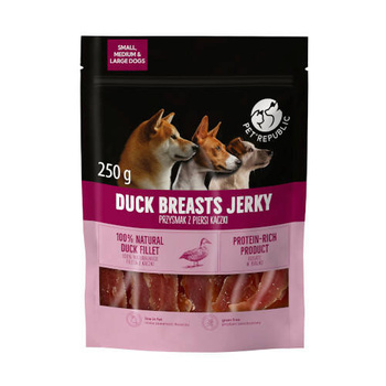 PetRepublic golosina de pechuga de pato para perros 250g