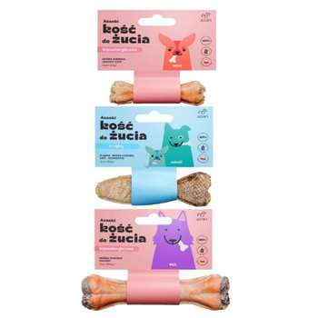 AZANKI MIX Huesos masticables para perros (3 piezas)