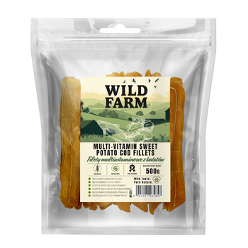 WILD FARM filetes de ñame multivitamínico 500g golosina para perros