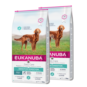 Eukanuba Daily Care Adulto Digestión Sensible 2x12kg