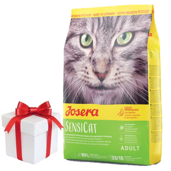 Josera SensiCat 10kg + ¡Sorpresa GRATIS para el Gato!