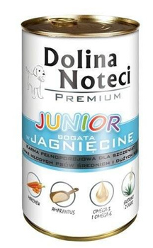 Dolina Noteci Premium Junior Rico en Cordero 400g