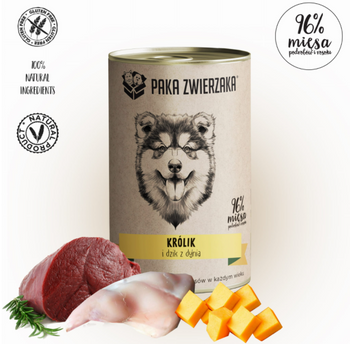Pet Pack Conejo y Jabalí con Calabaza 400g