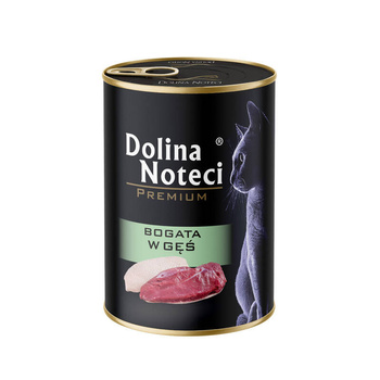 Dolina Noteci Premium para gatos rica en oca 400g