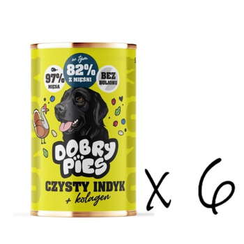 Dobry Pies Buen Perro Pavo 6x400g