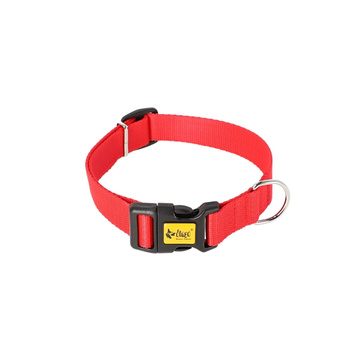 Dingo Correa Collar de perro con cierre de plástico Rojo 55cm