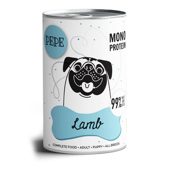 Paka Mascotas Pepe Cordero Mono Proteico 400g